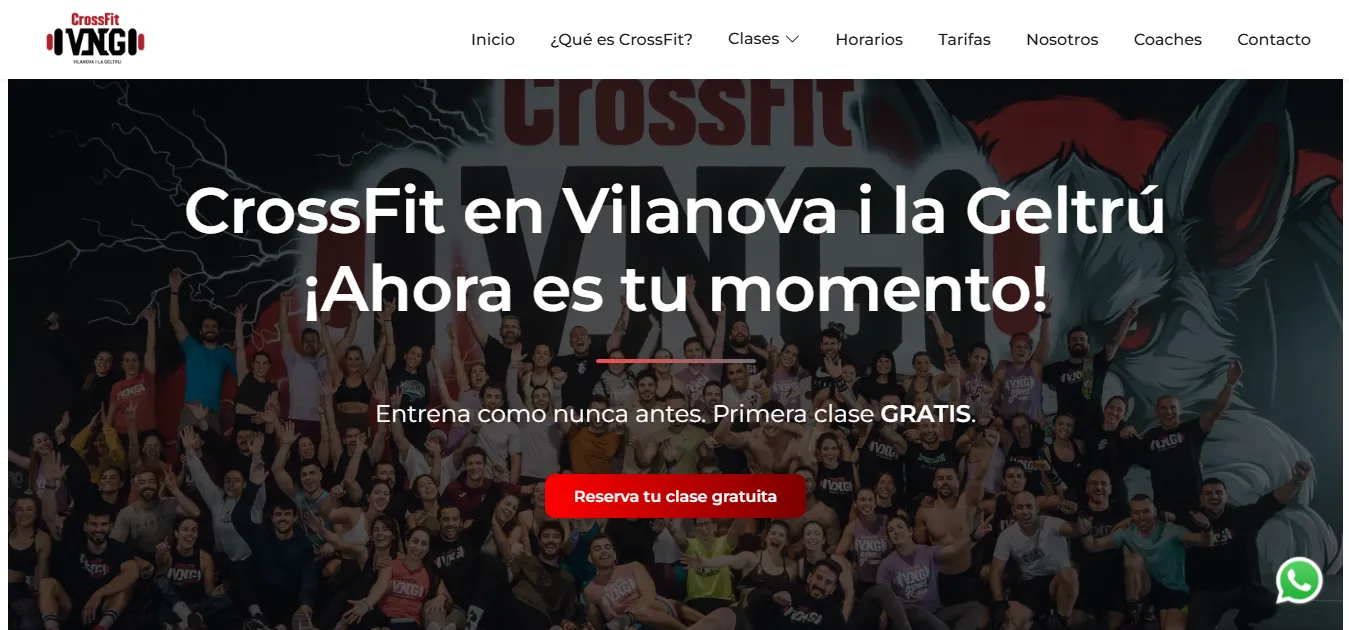 CrossFit VNG - Proyecto web